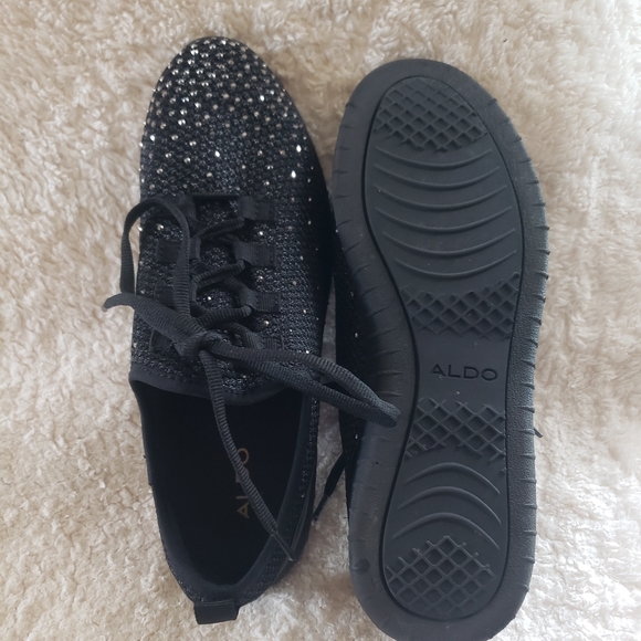 ALDO black with rhineatones - Picture 3 of 6